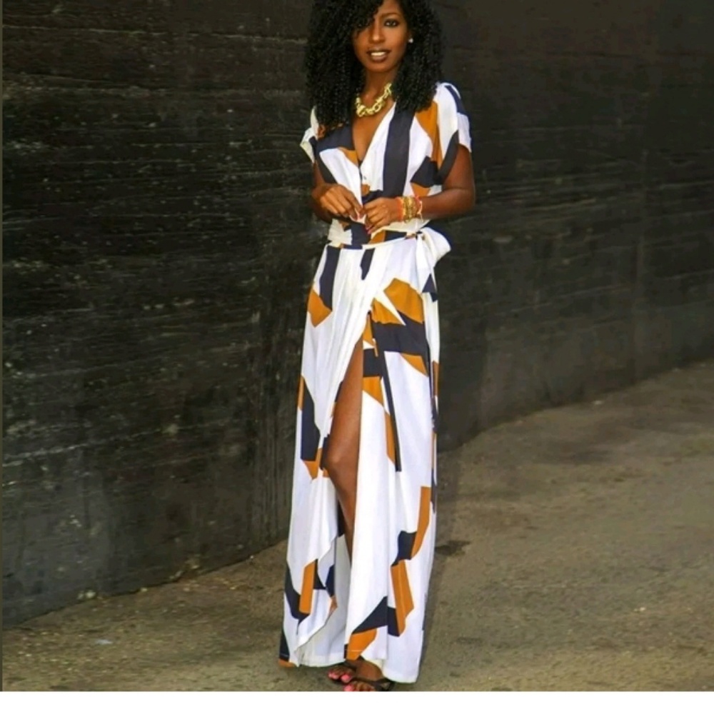 ❣️Last One❣️Beautiful Summer Maxi Dress NWT - Picture 2 of 8